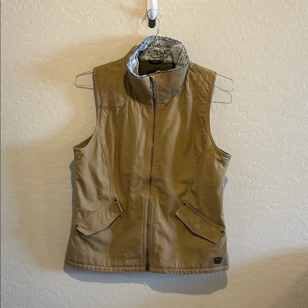 Women's Casual Tan Vest